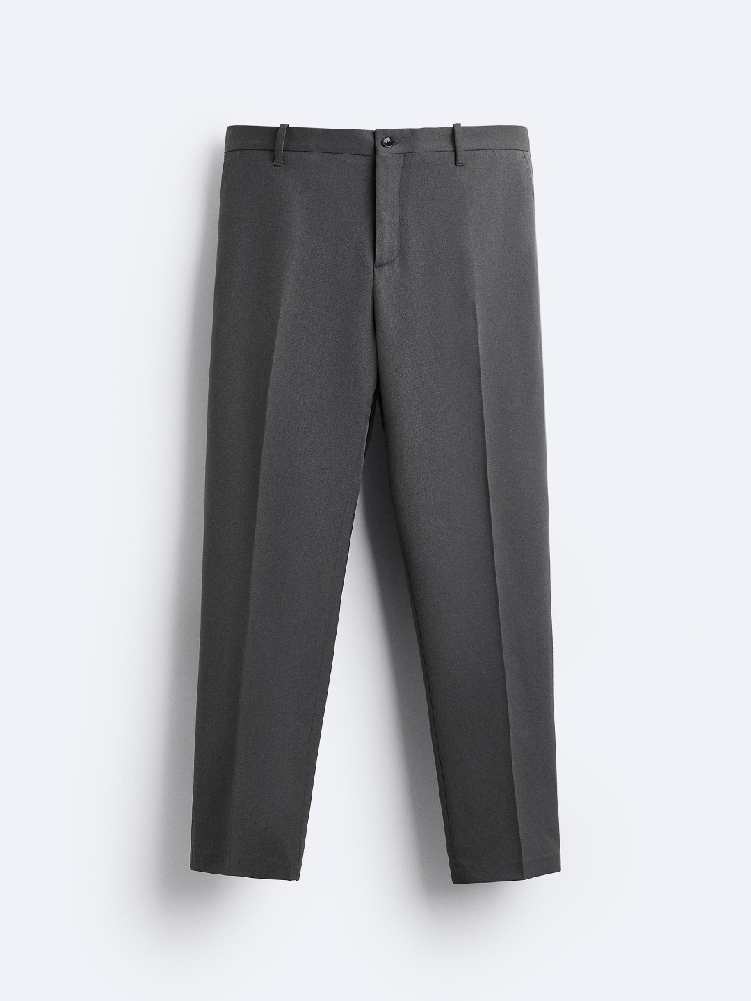 

ZARA Men Grey Trousers