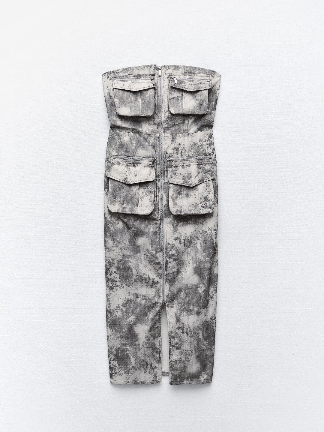 

ZARA Women Grey Dress