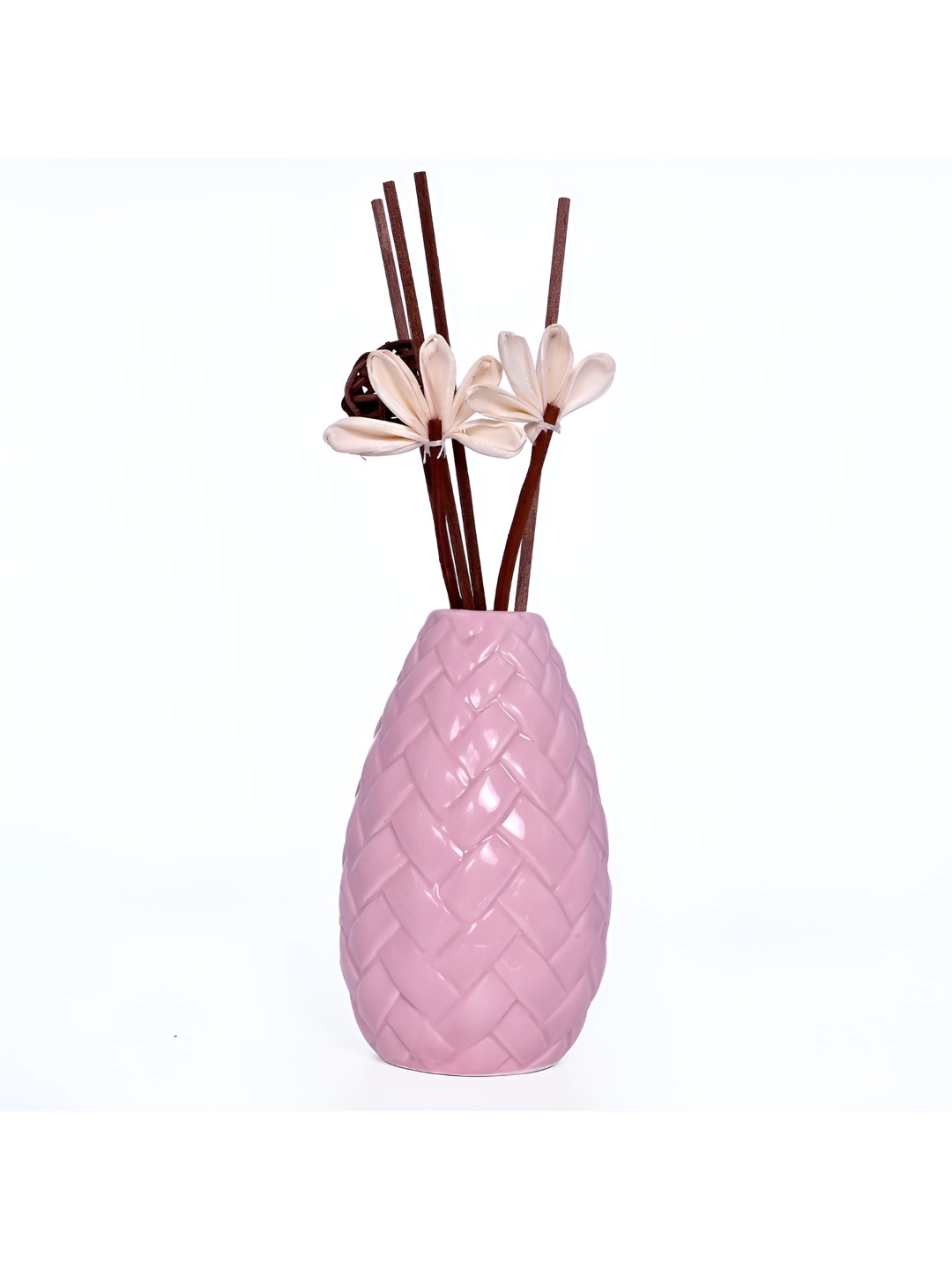 

Cortina Pink Textured Ceramic Flower Vase