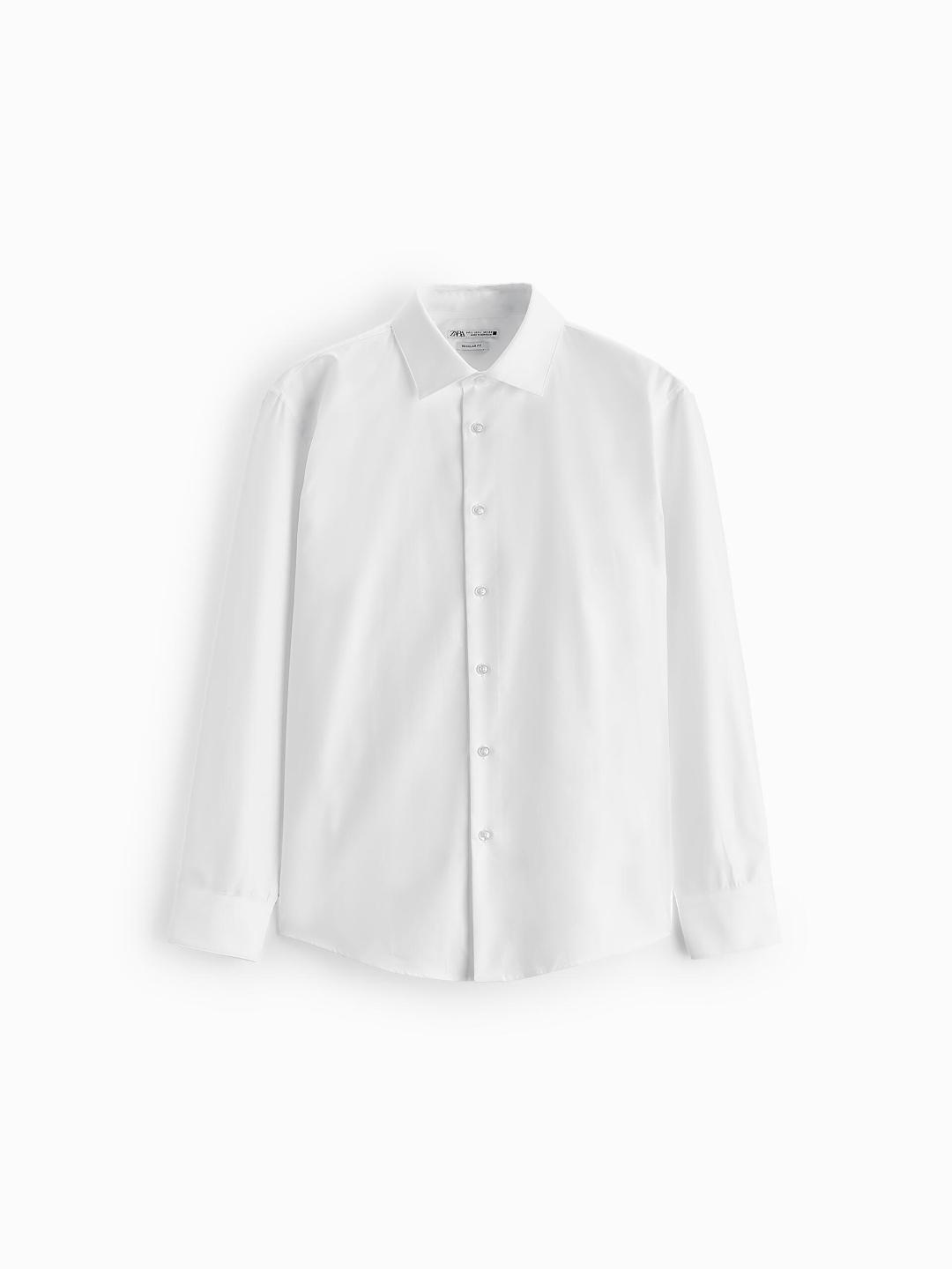 

ZARA Men White Shirts