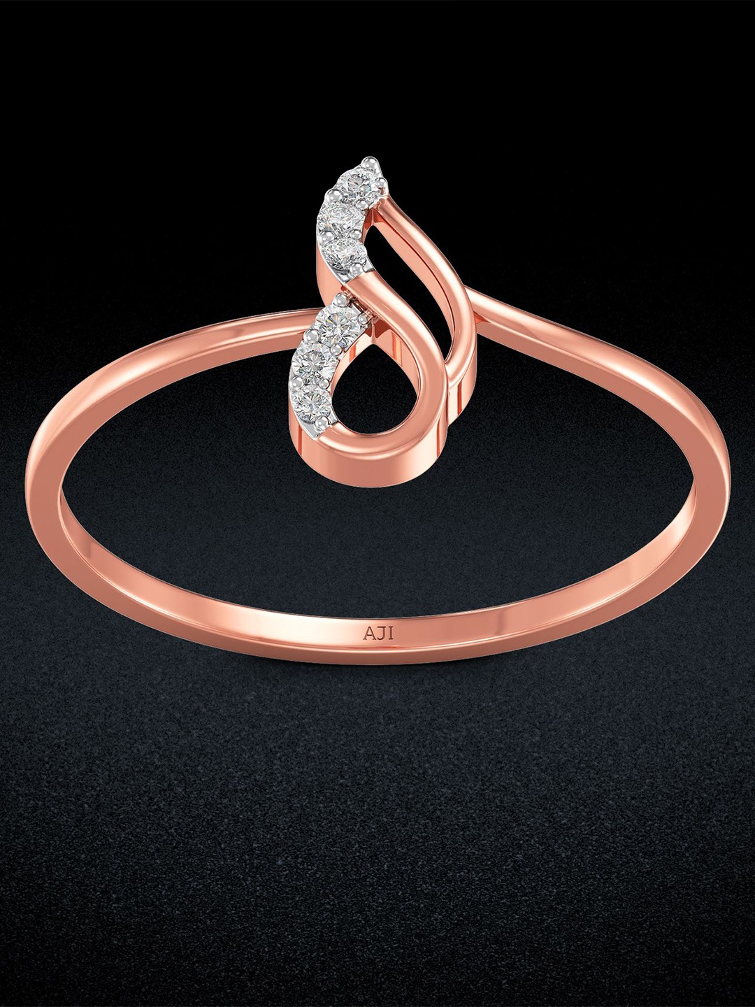 

Joyalukkas 18KT Special Rose Gold Diamond Ring