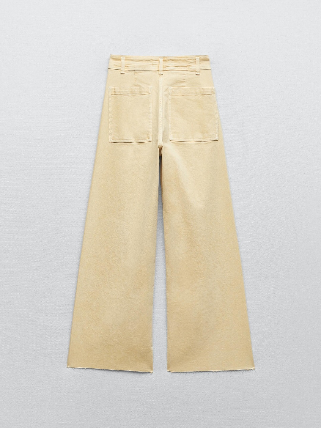 

ZARA Women Yellow Trousers