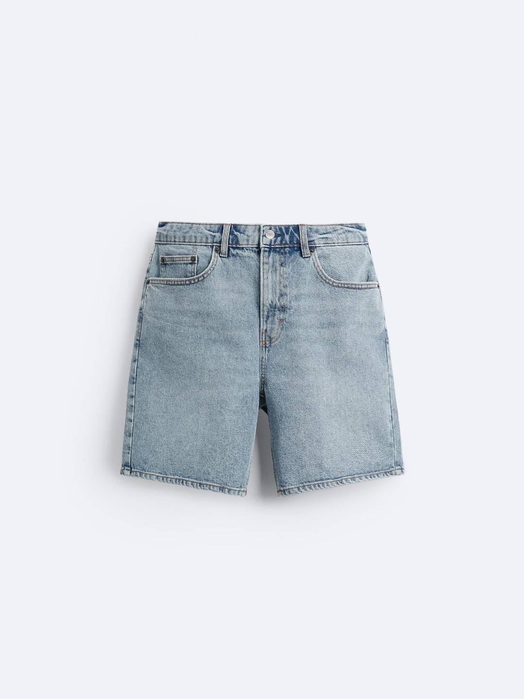 

ZARA Men Blue Shorts