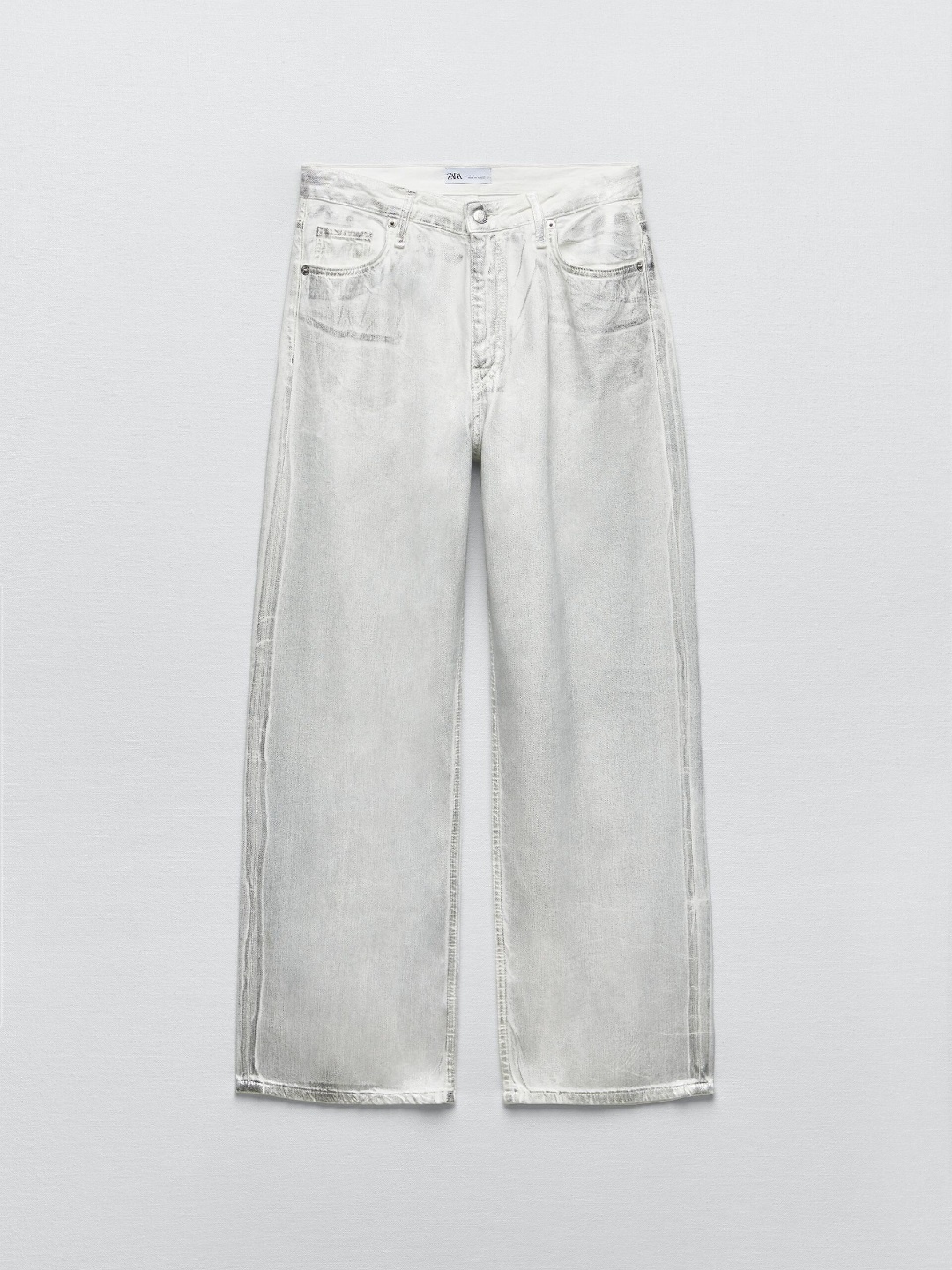 

ZARA Women Silver Trousers