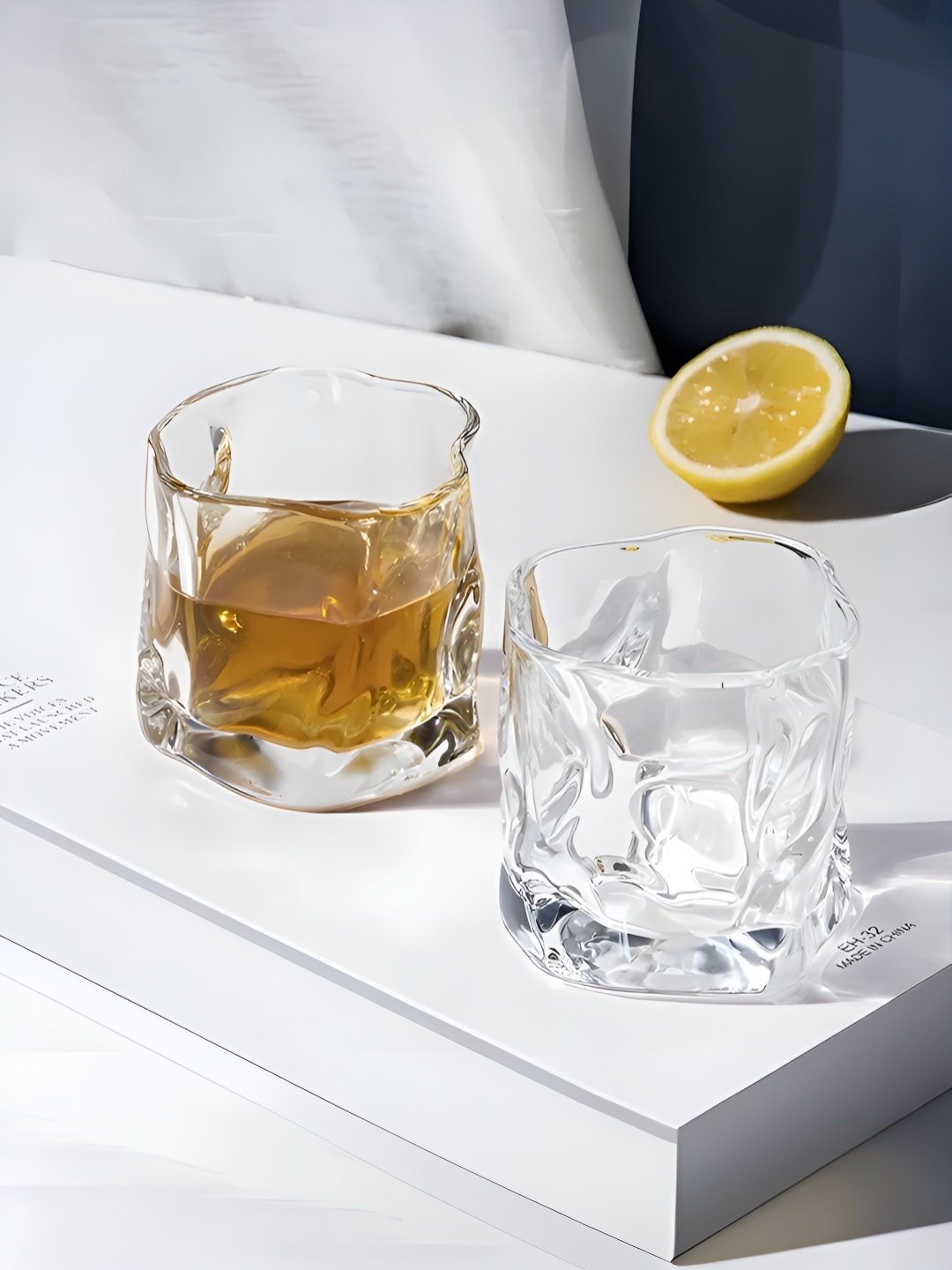 

The Better Home Transparent 2 Pieces Dishwasher Safe Juice Glasses 230ml