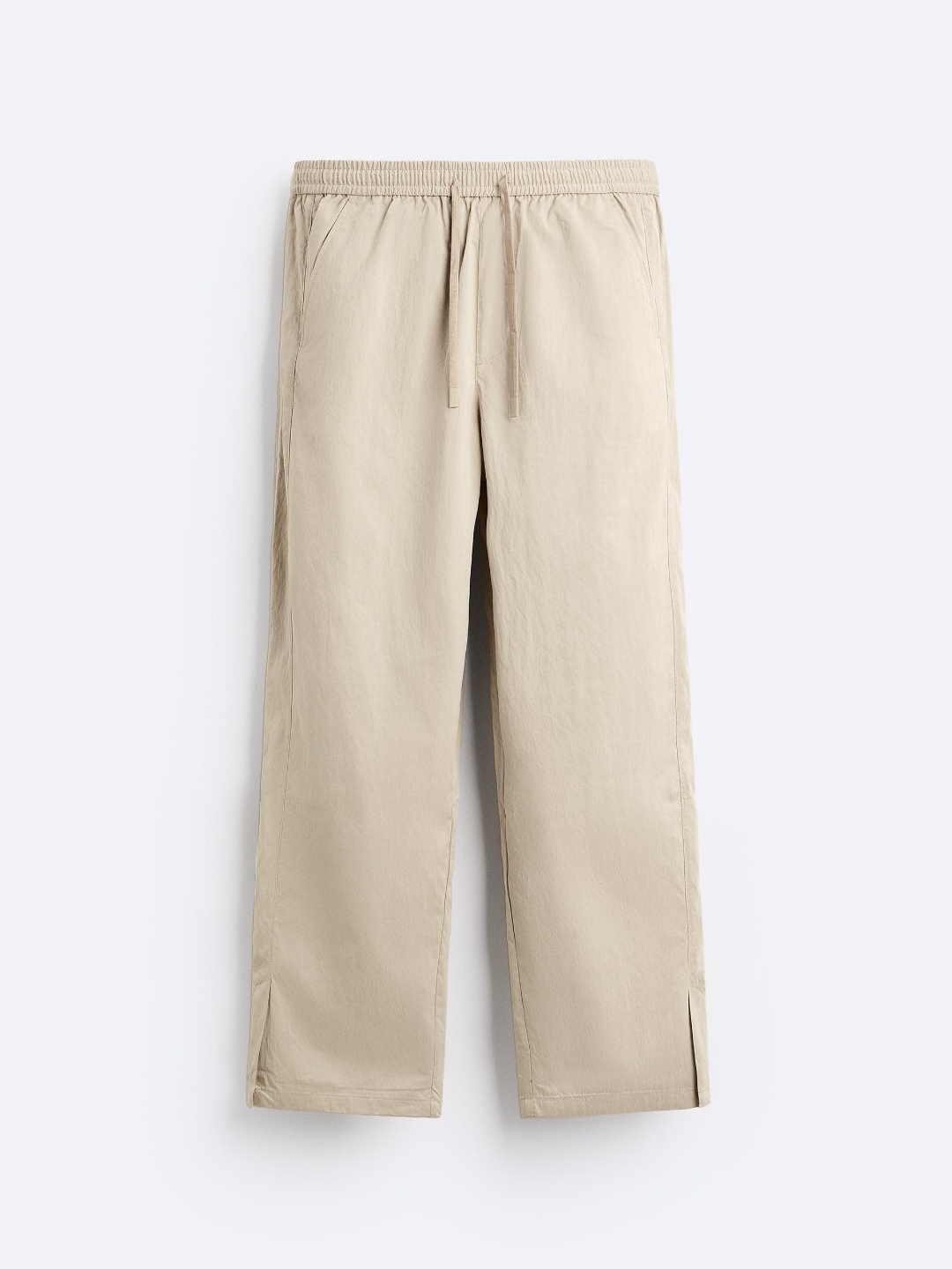 

ZARA Men Beige Trousers