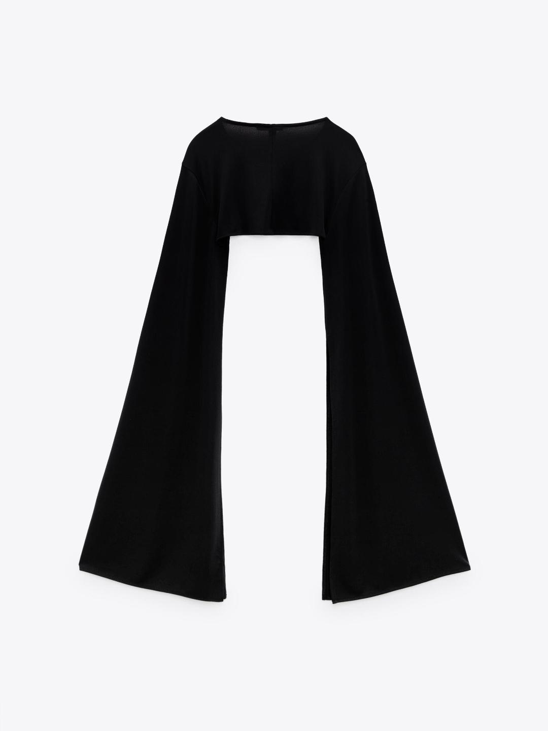 

ZARA Women Black Tops