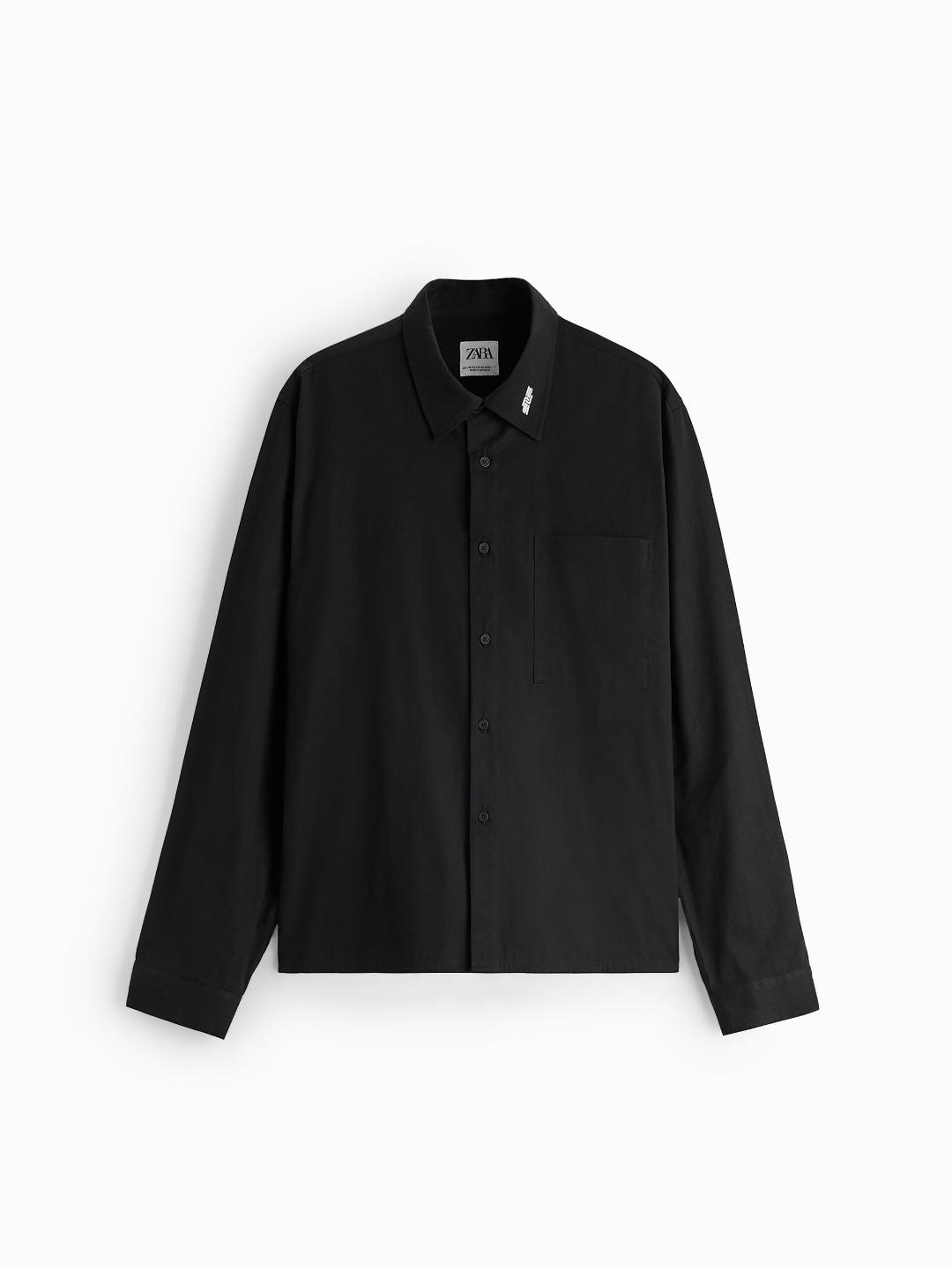 

ZARA Men Black Shirts