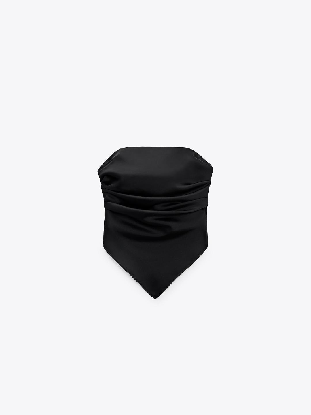 

ZARA Women Black Tops