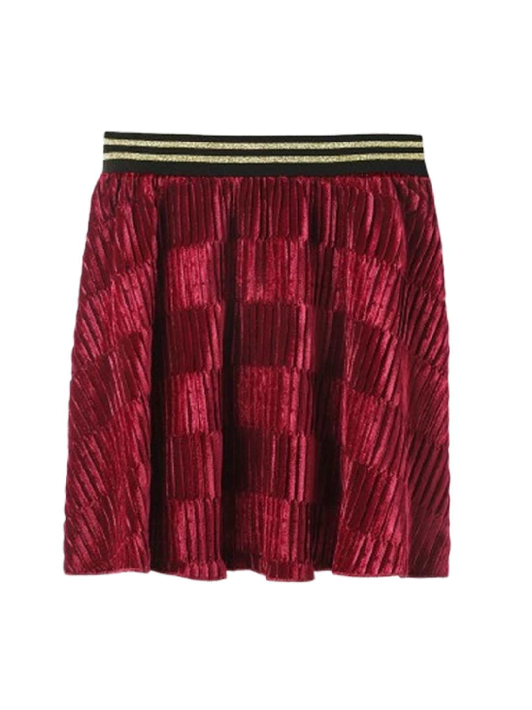

United Colors of Benetton Girls A-Line Knee-Length Skirt, Pink
