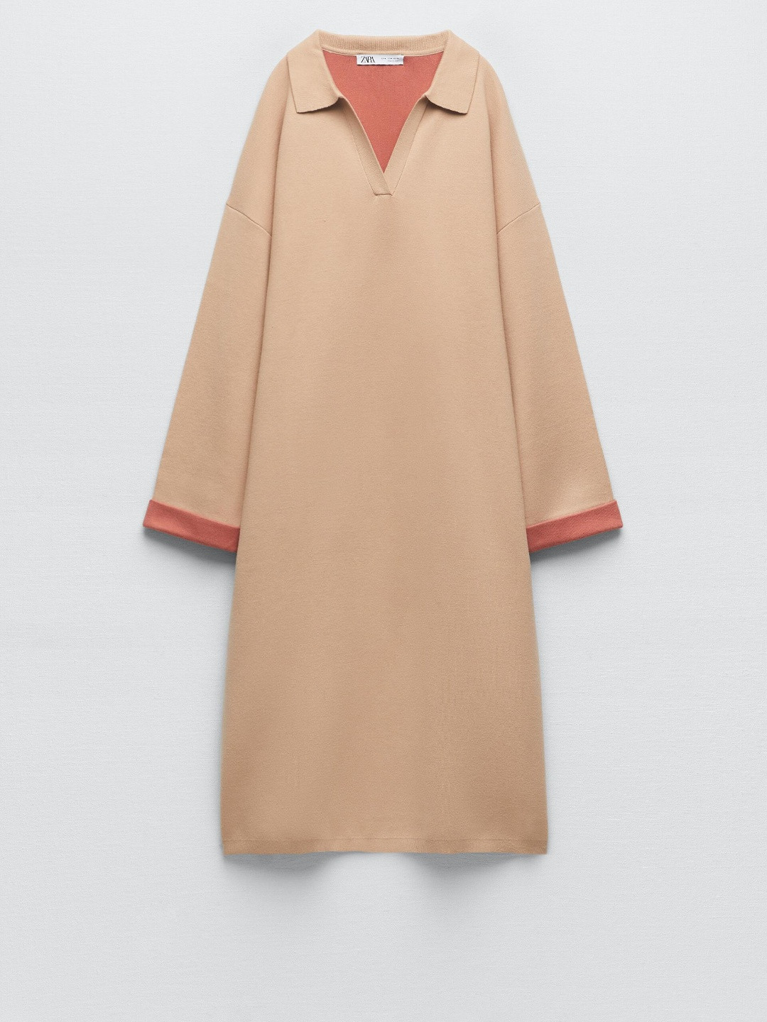 

ZARA Women Brown Dress