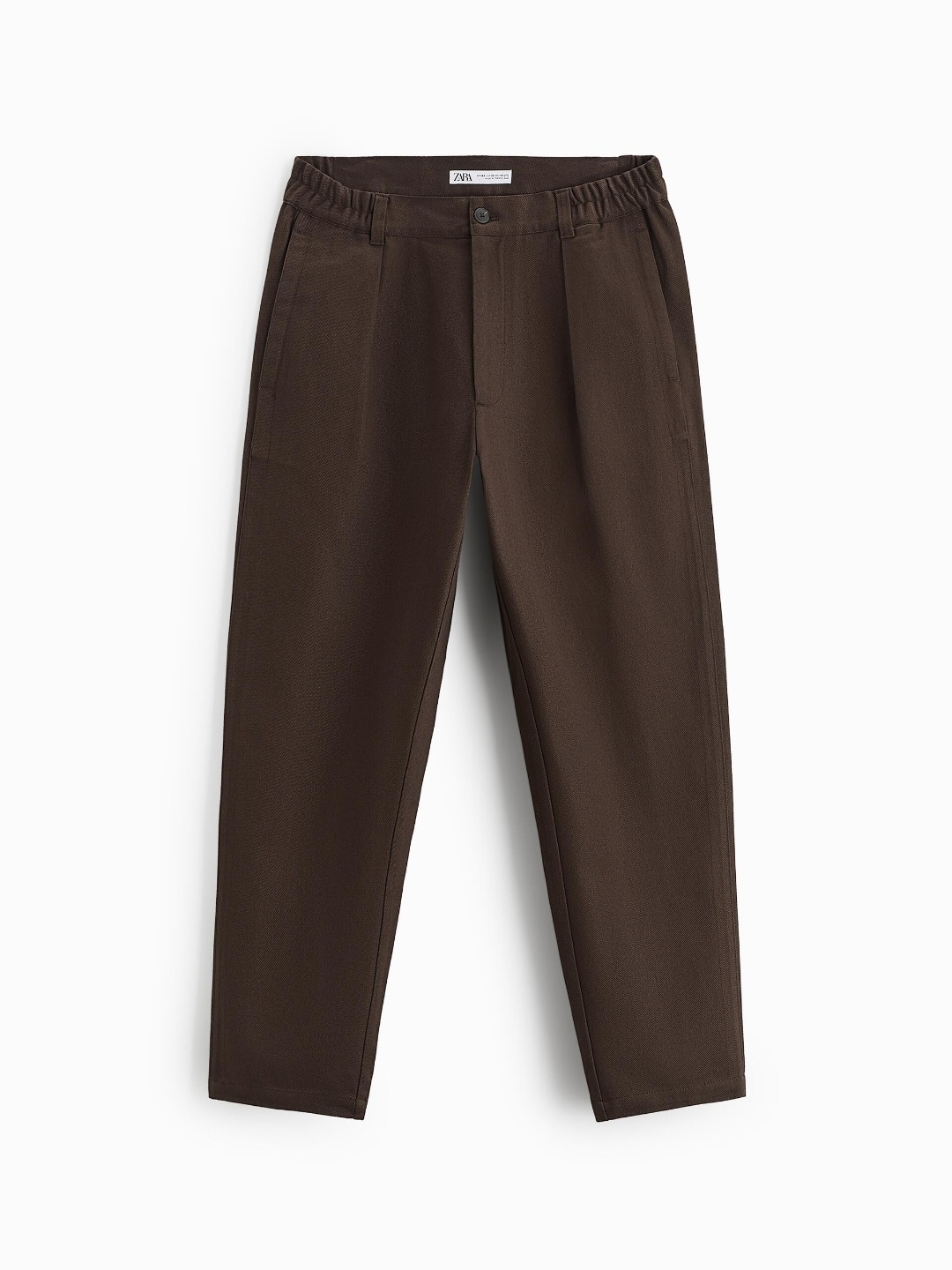 

ZARA Men Brown Trousers