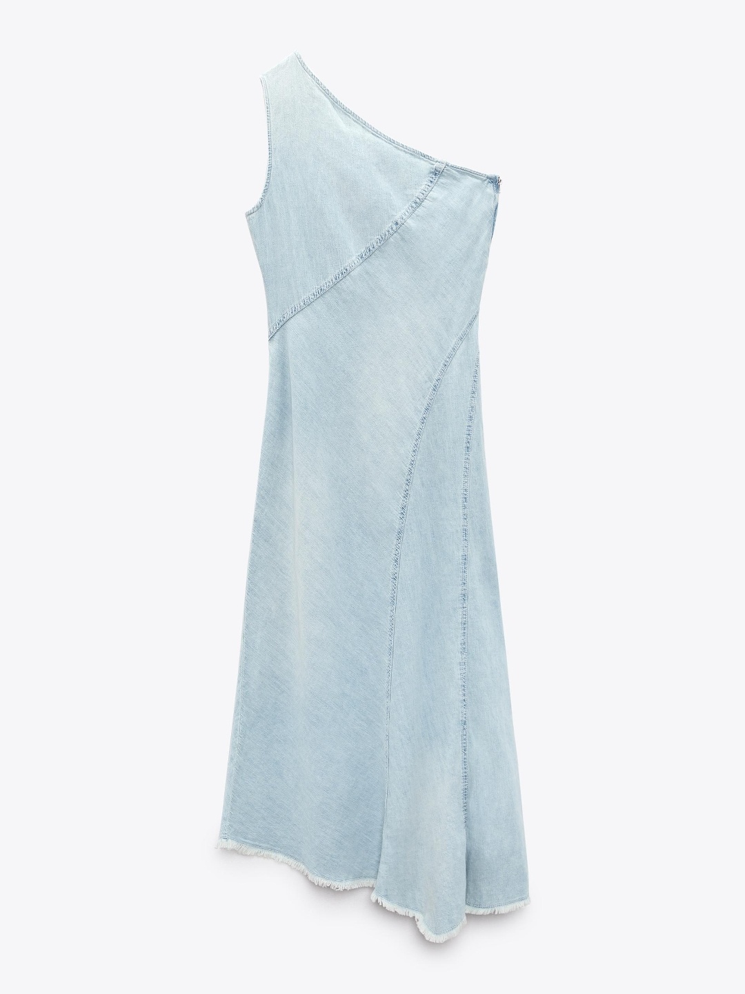 

ZARA Women Blue Dress
