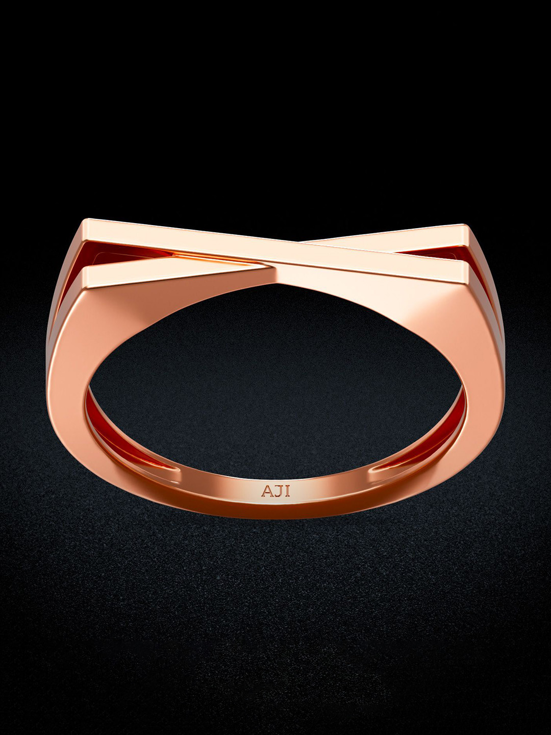 

Joyalukkas Women 14KT Rose Gold Finger Ring