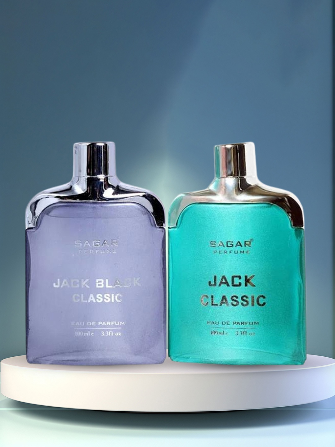 

SAGAR PERFUMERY Set Of 2 Jack Black Classic & Jack Classic EDP - 100ml Each, Lavender