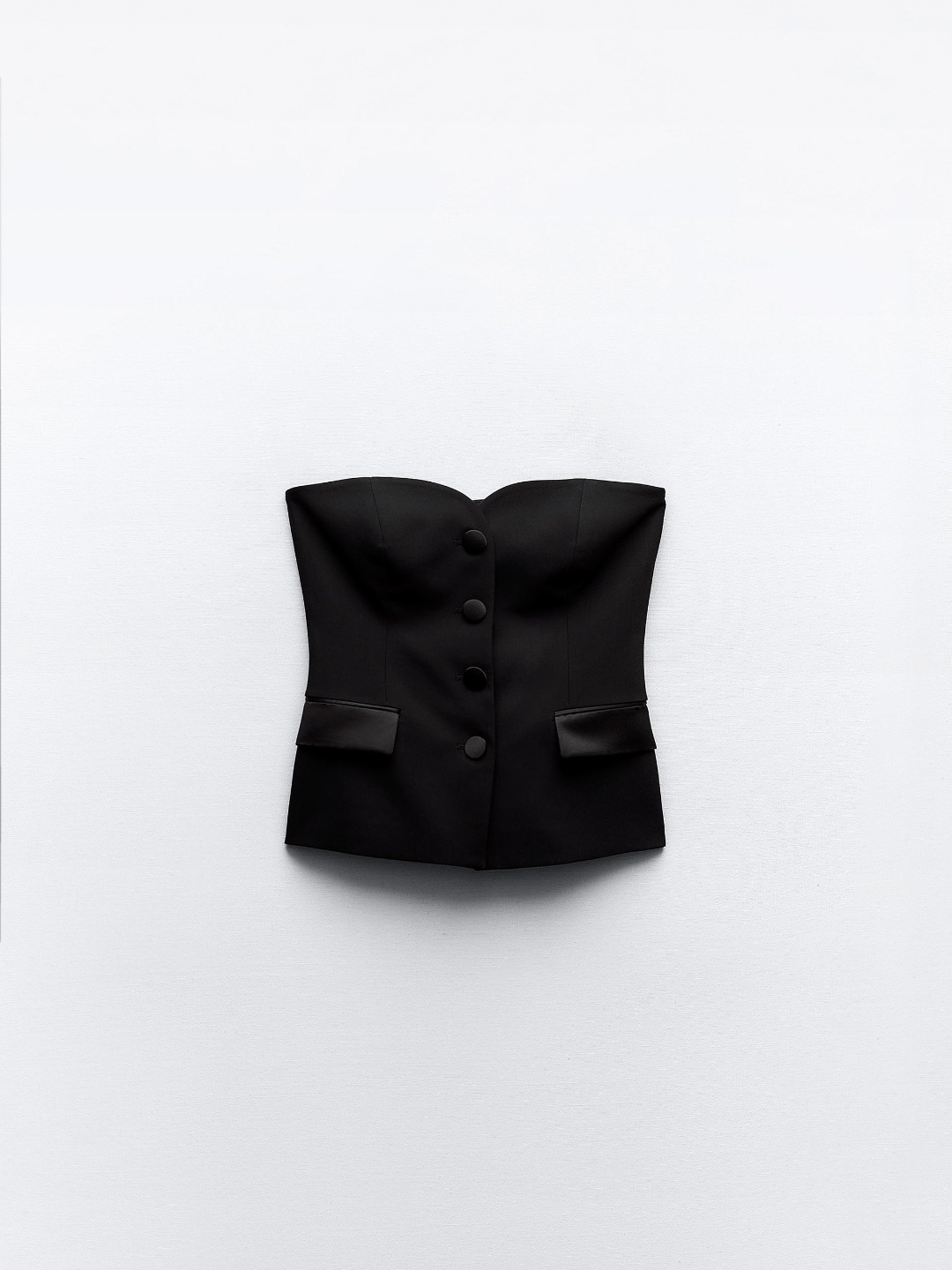 

ZARA Women Black Tops