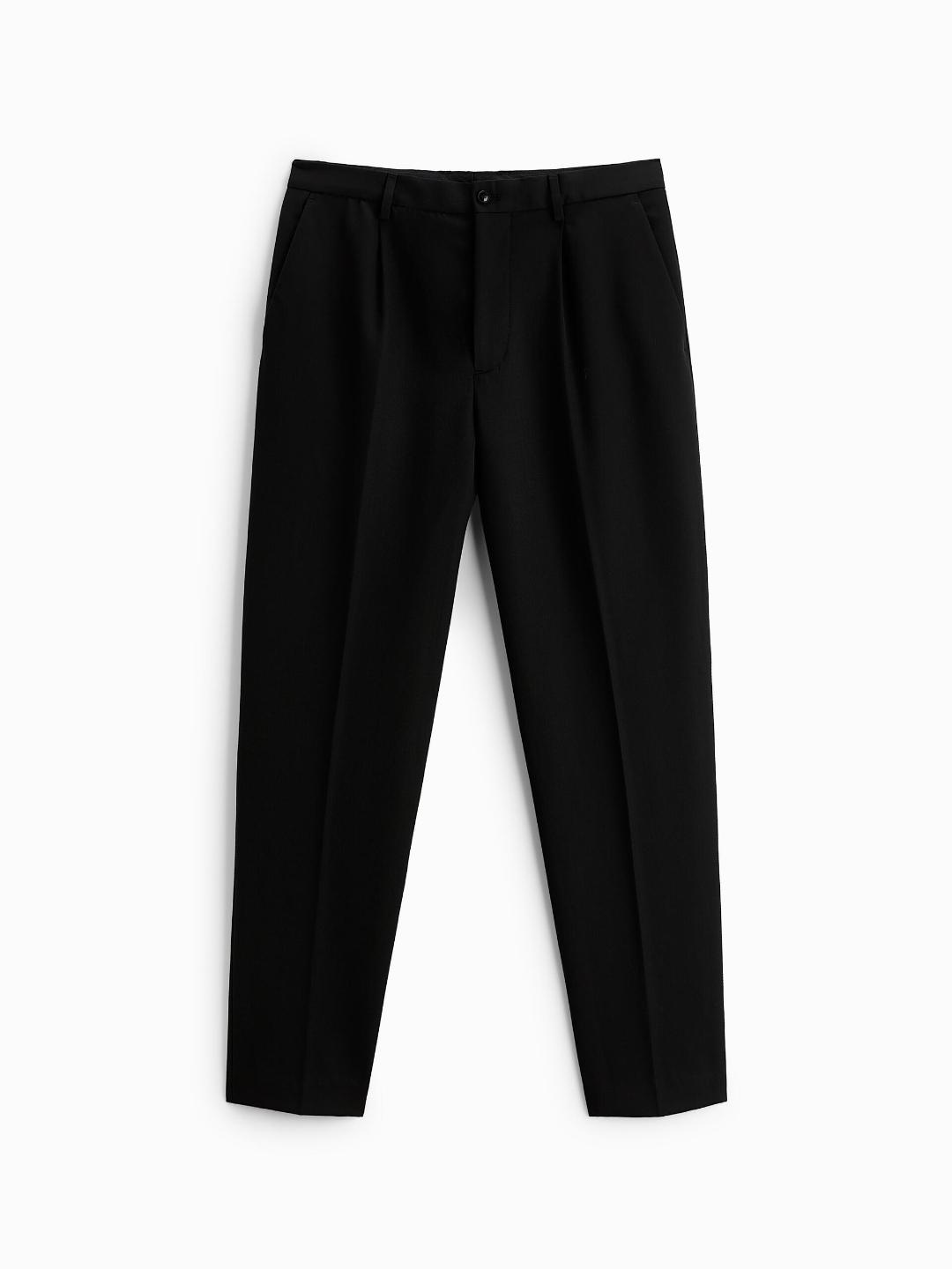 

ZARA Men Black Trousers