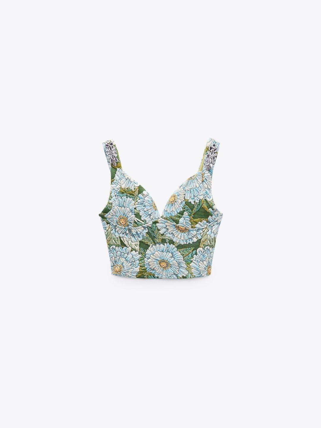 

ZARA Women Green Tops