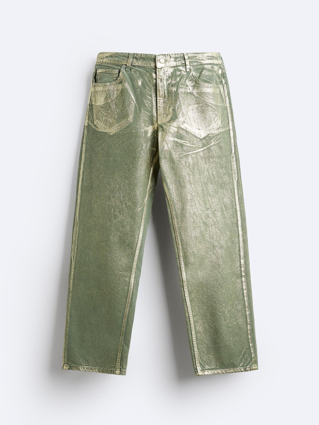 

ZARA Men Green Trousers