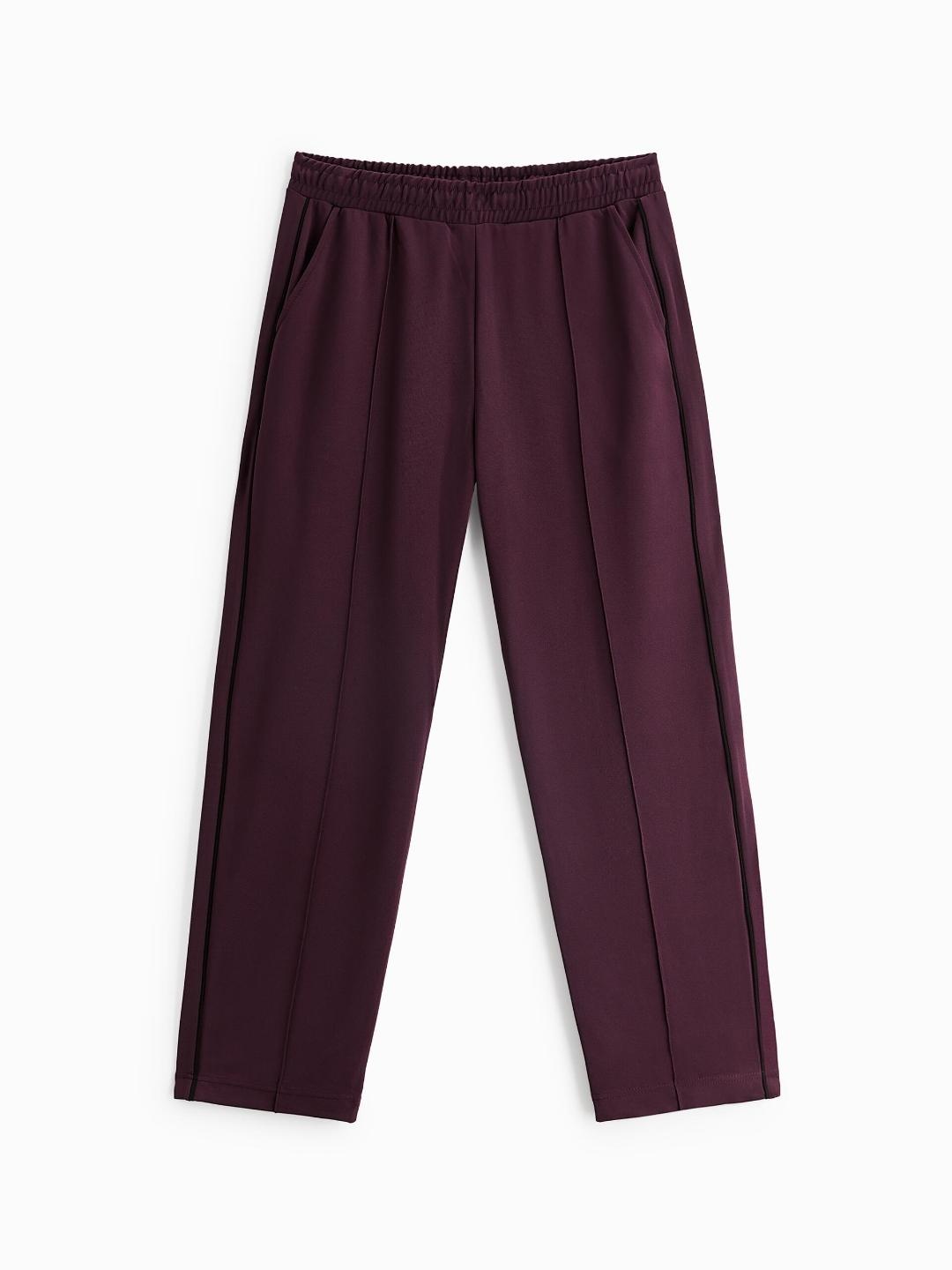 

ZARA Men Purple Trousers