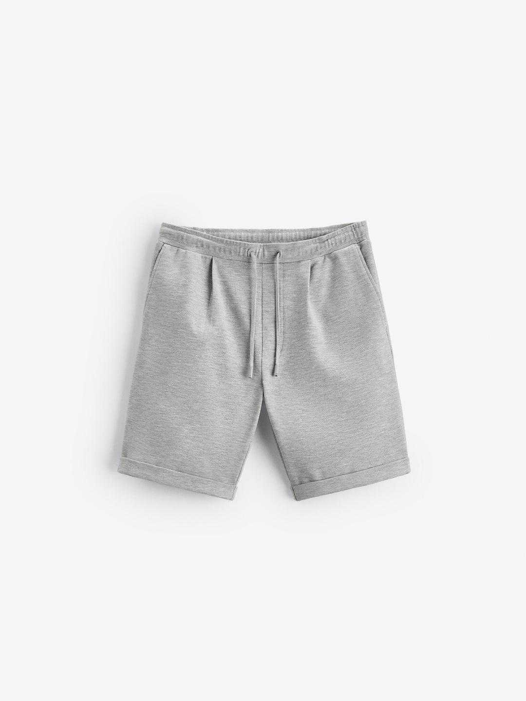 

ZARA Men Grey Shorts