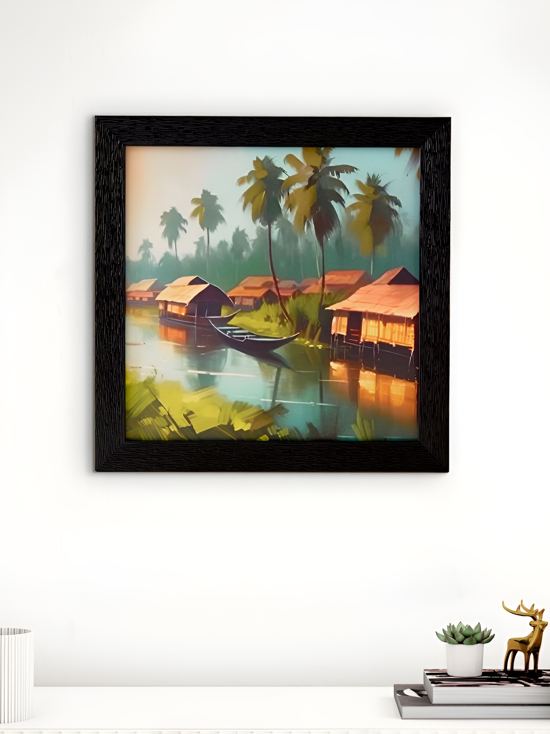 

Home Centre Aura Pride Black & Green Printed Acrylic Wall Photo Frames