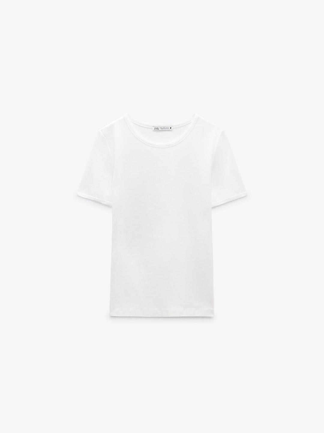 

ZARA Women White T-shirt