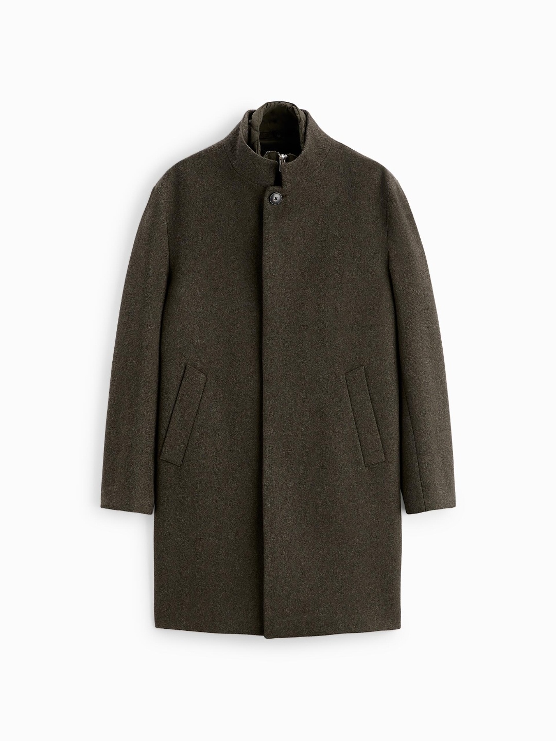 

ZARA Men Khaki Coats