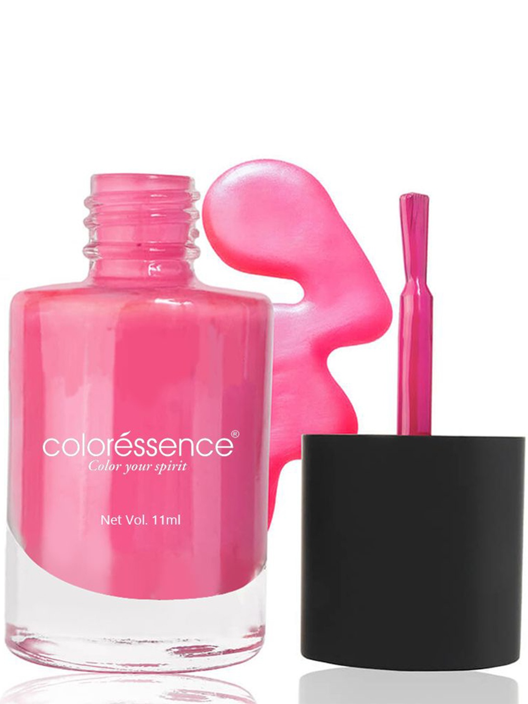 

Coloressence Everyday Glam Regular Nail Polish - 11 ml - Fuchsia Flame, Pink