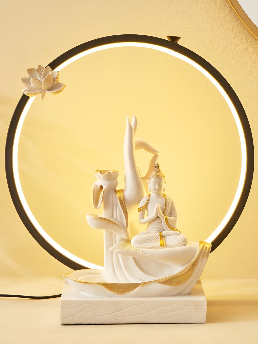 

Home Centre White Figurine Showpiece