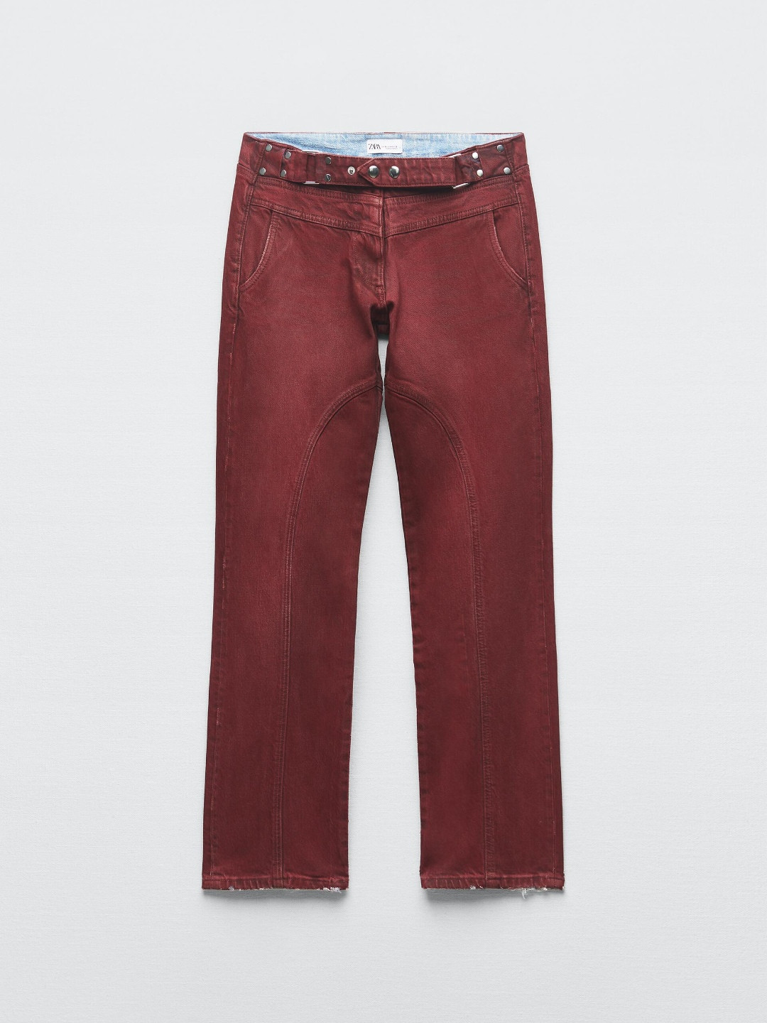 

ZARA Women Red Trousers