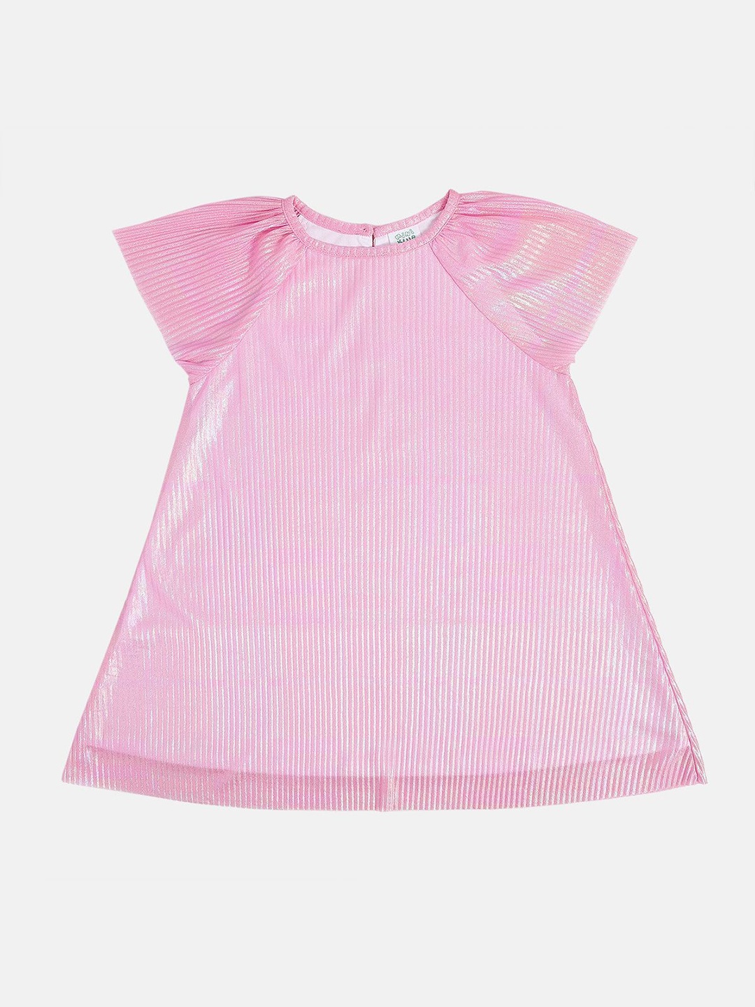 

MINI KLUB Girls Embellished A-Line Dress, Pink