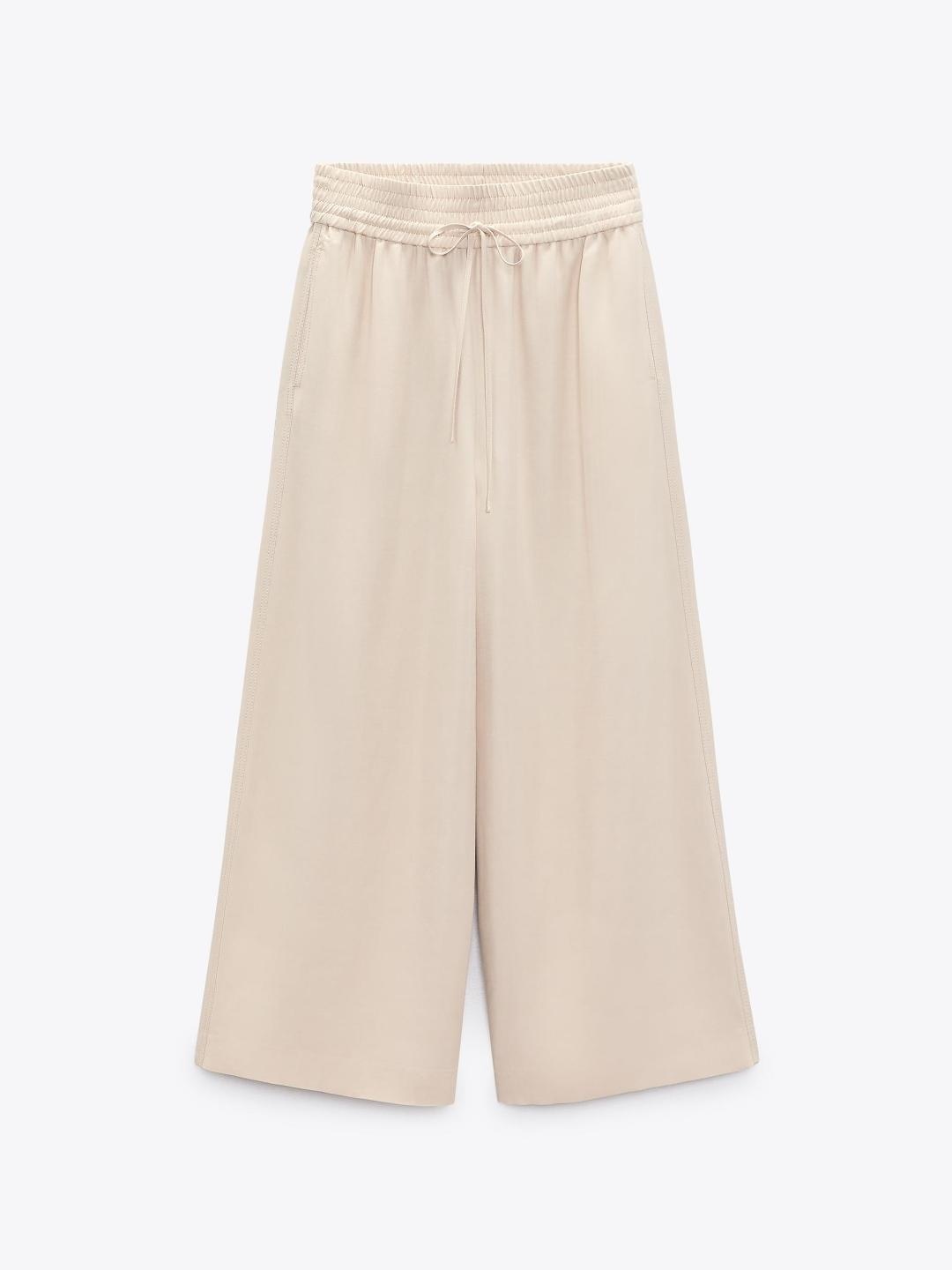 

ZARA Women Beige Trousers
