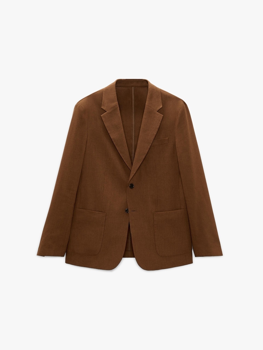 

ZARA Men Brown Blazers