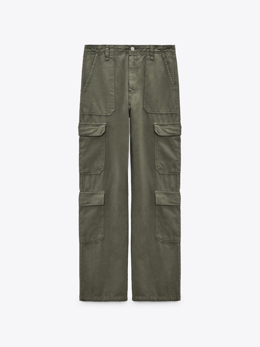 

ZARA Women Khaki Trousers