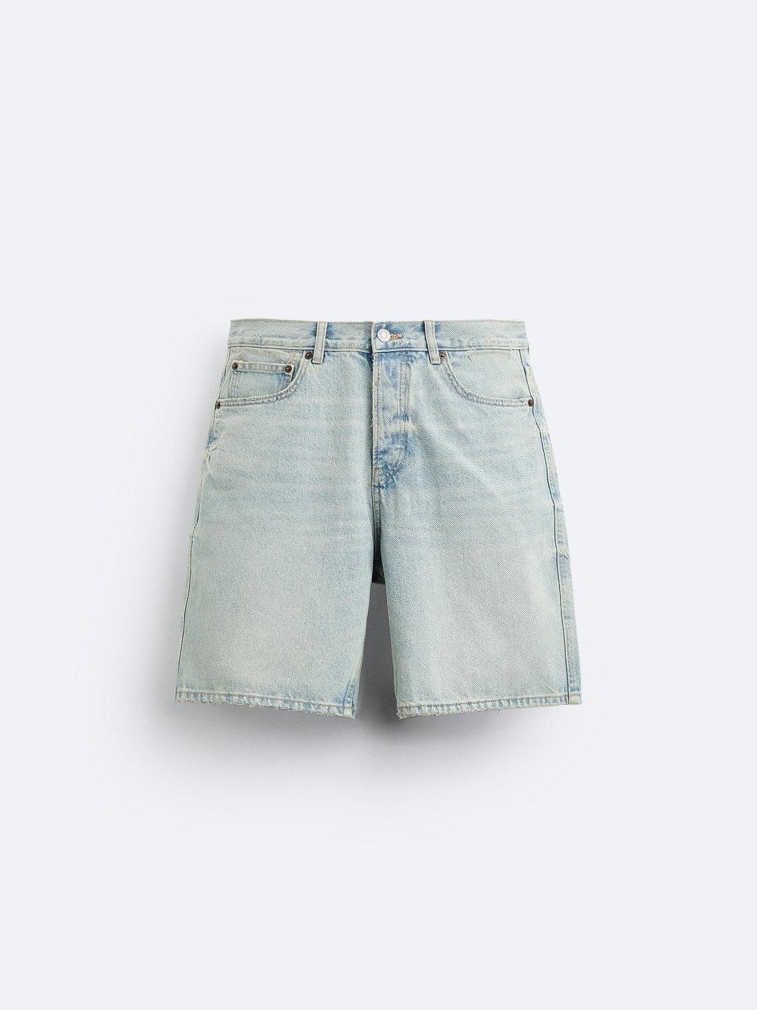

ZARA Men Blue Shorts