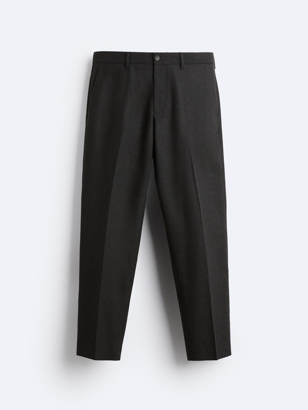 

ZARA Men Grey Trousers