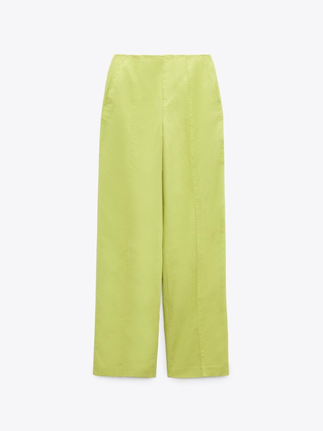 

ZARA Women Green Trousers