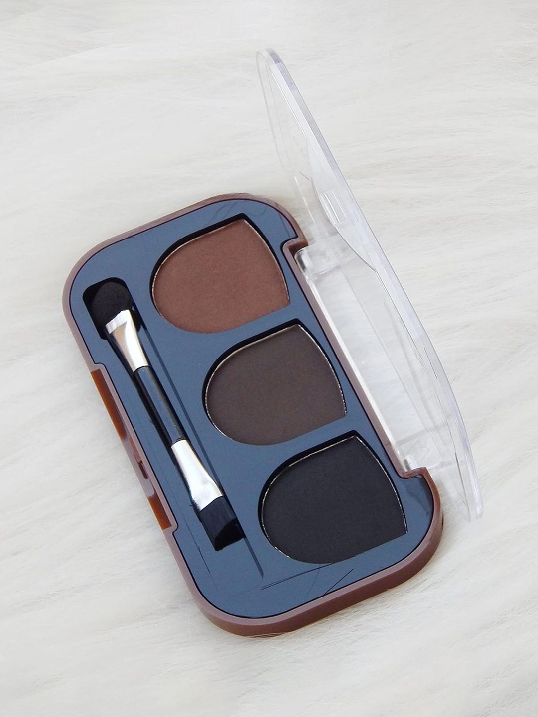 

Adbeni Perfect Brows Long Lasting Water Proof 3 Color Eyebrow Palette -9 g, Brown