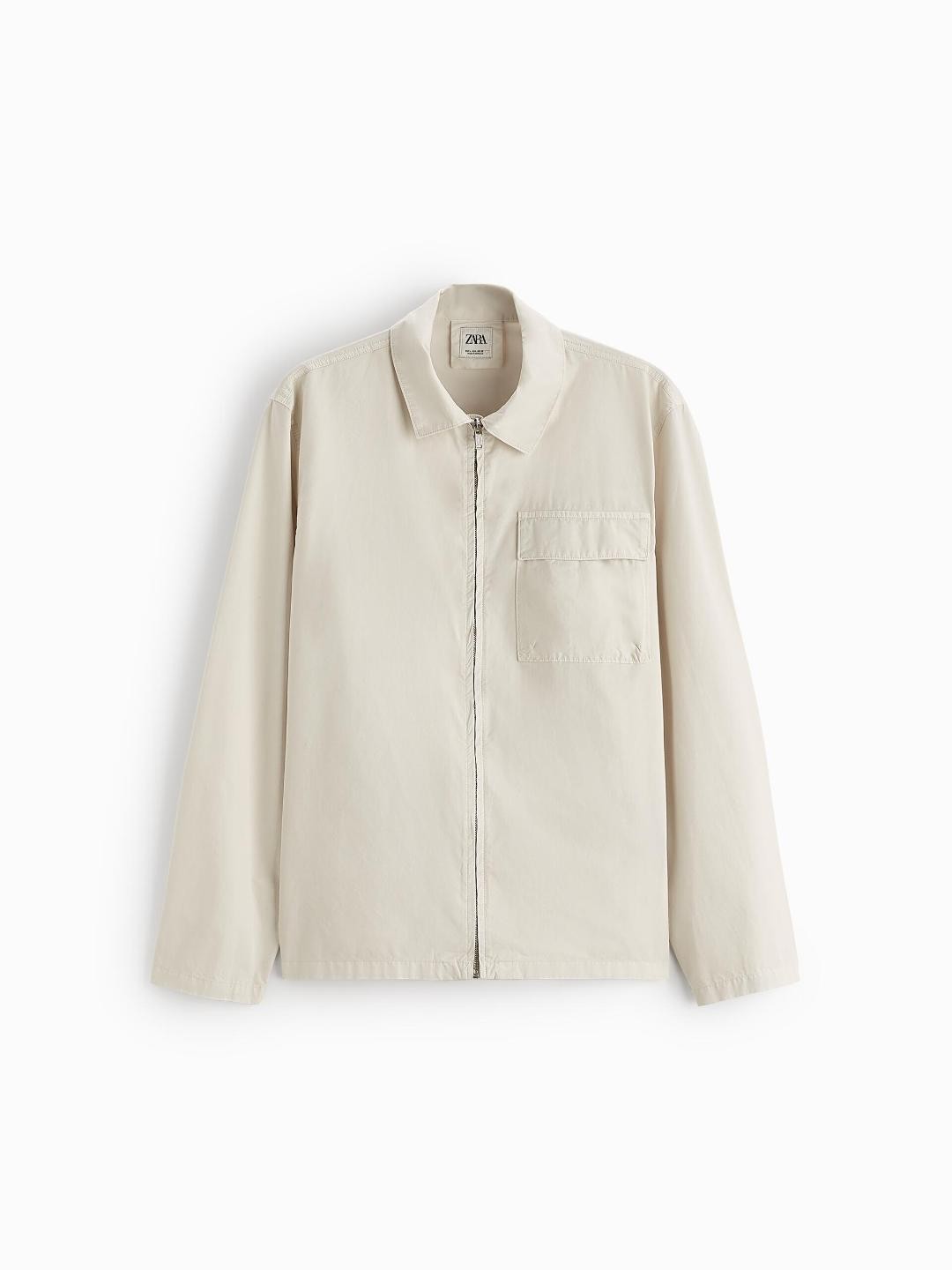 

ZARA Men Beige Shirts