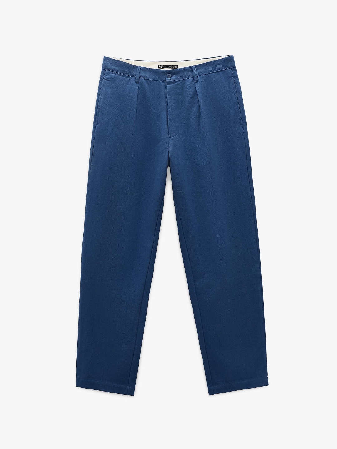 

ZARA Men Blue Trousers