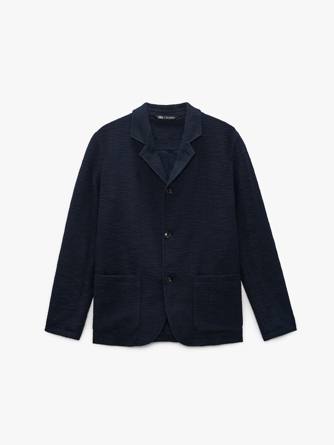 

ZARA Men Navy Blue Shirts