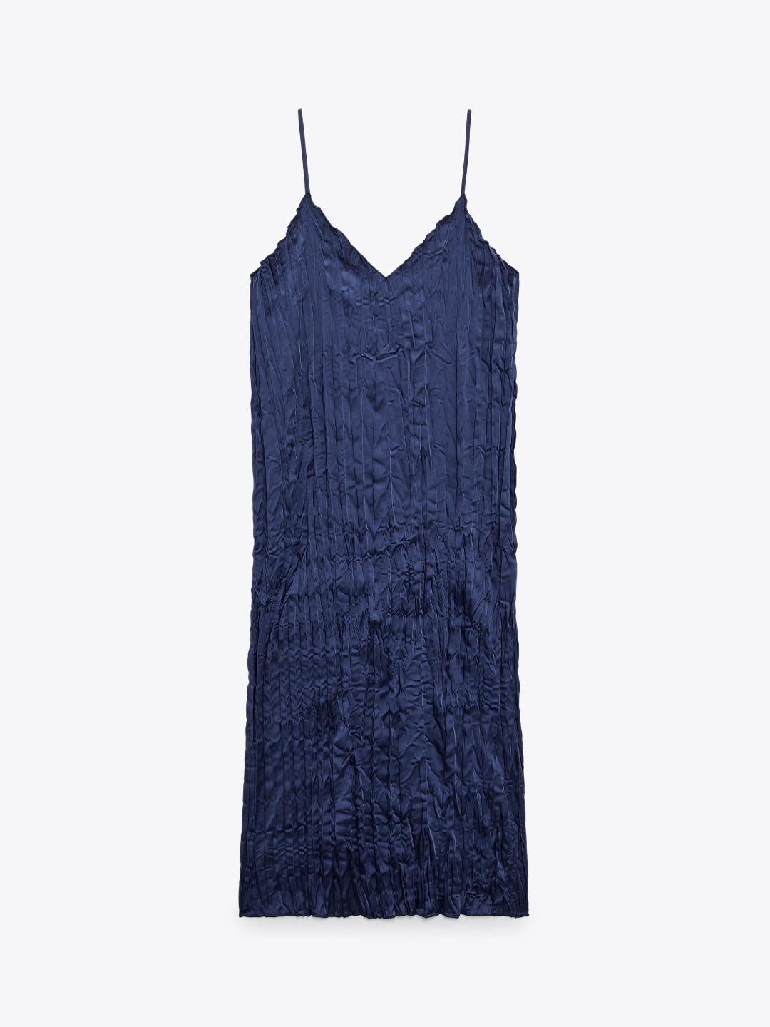 

ZARA Women Navy Blue Dress