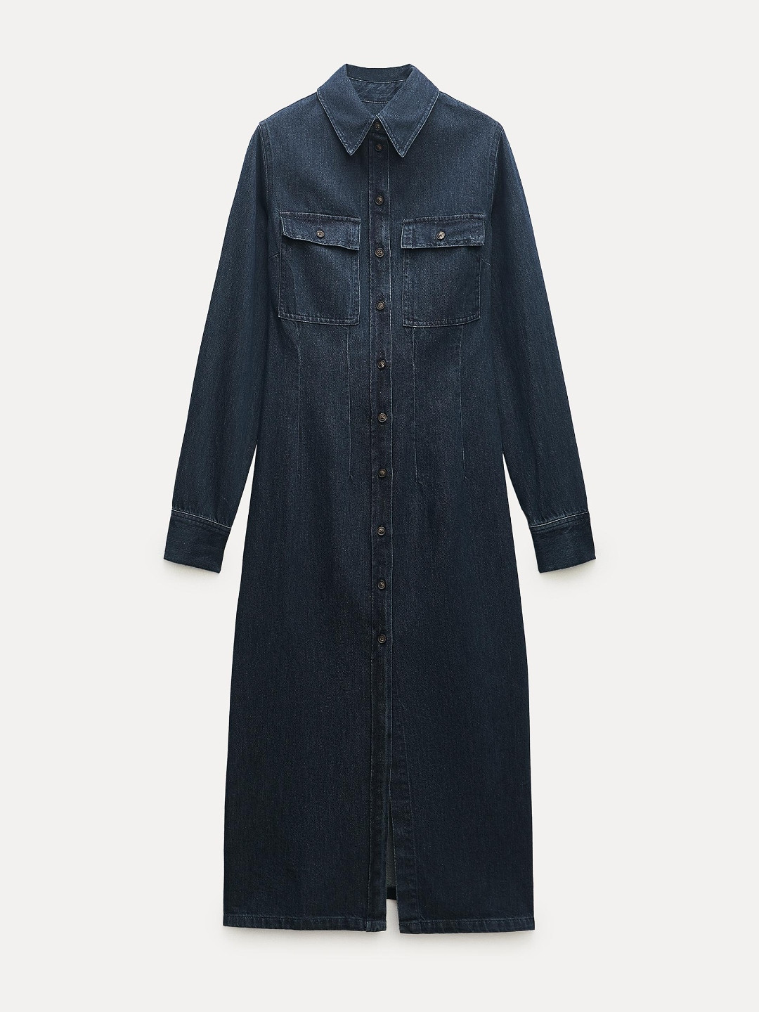 

ZARA Women Blue Dress