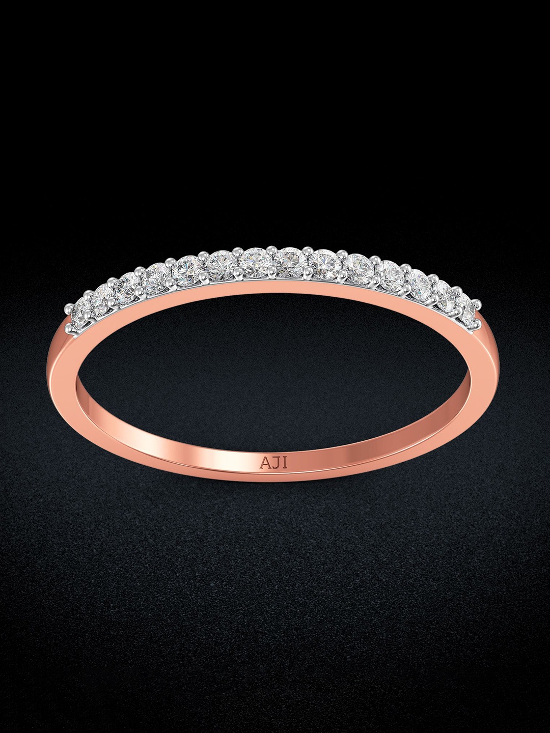 

Joyalukkas 18KT Finger Ring Diamond, Rose gold