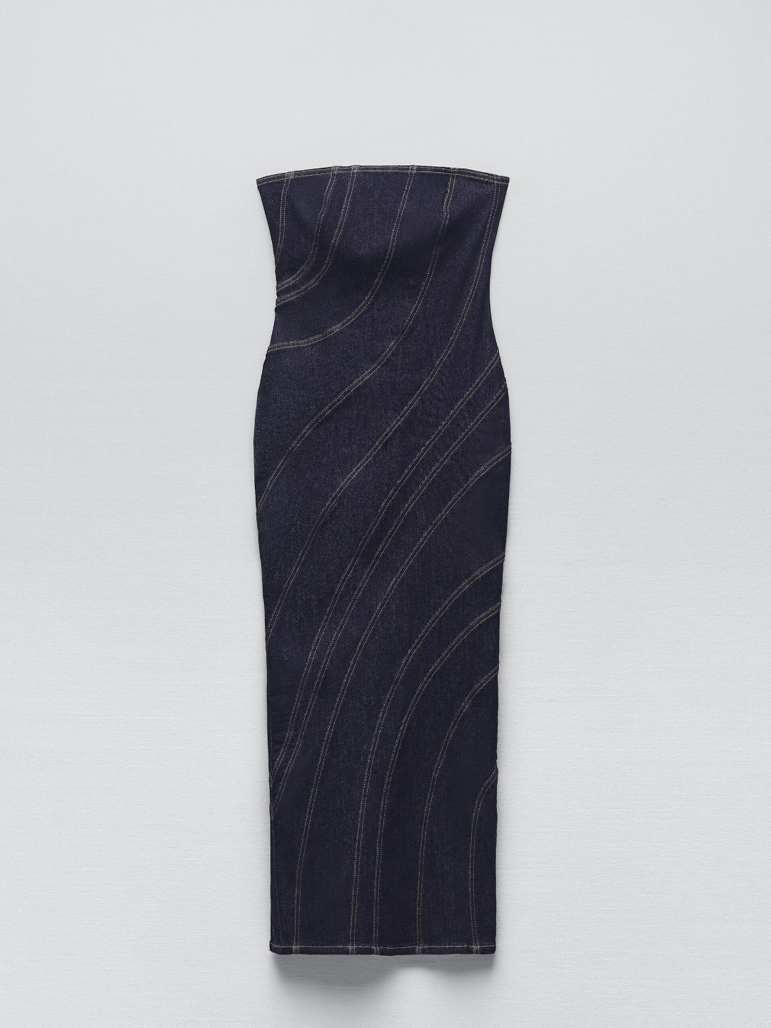 

ZARA Women Navy Blue Dress