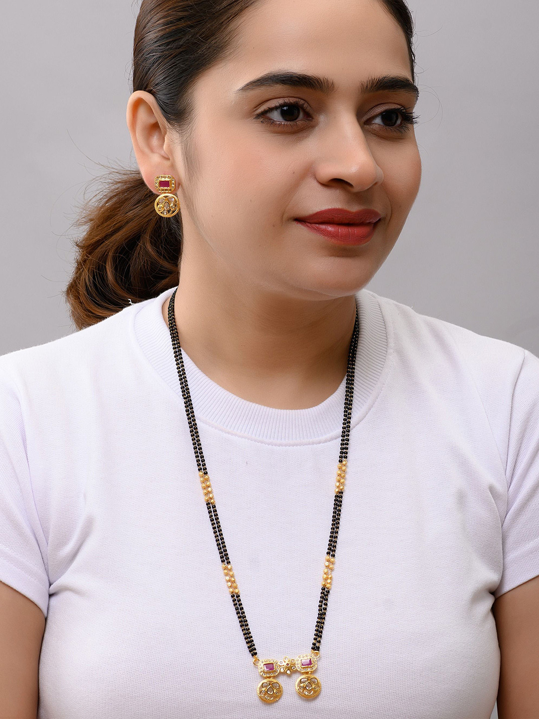 

HETPRIT Gold-Plated Mangalsutra