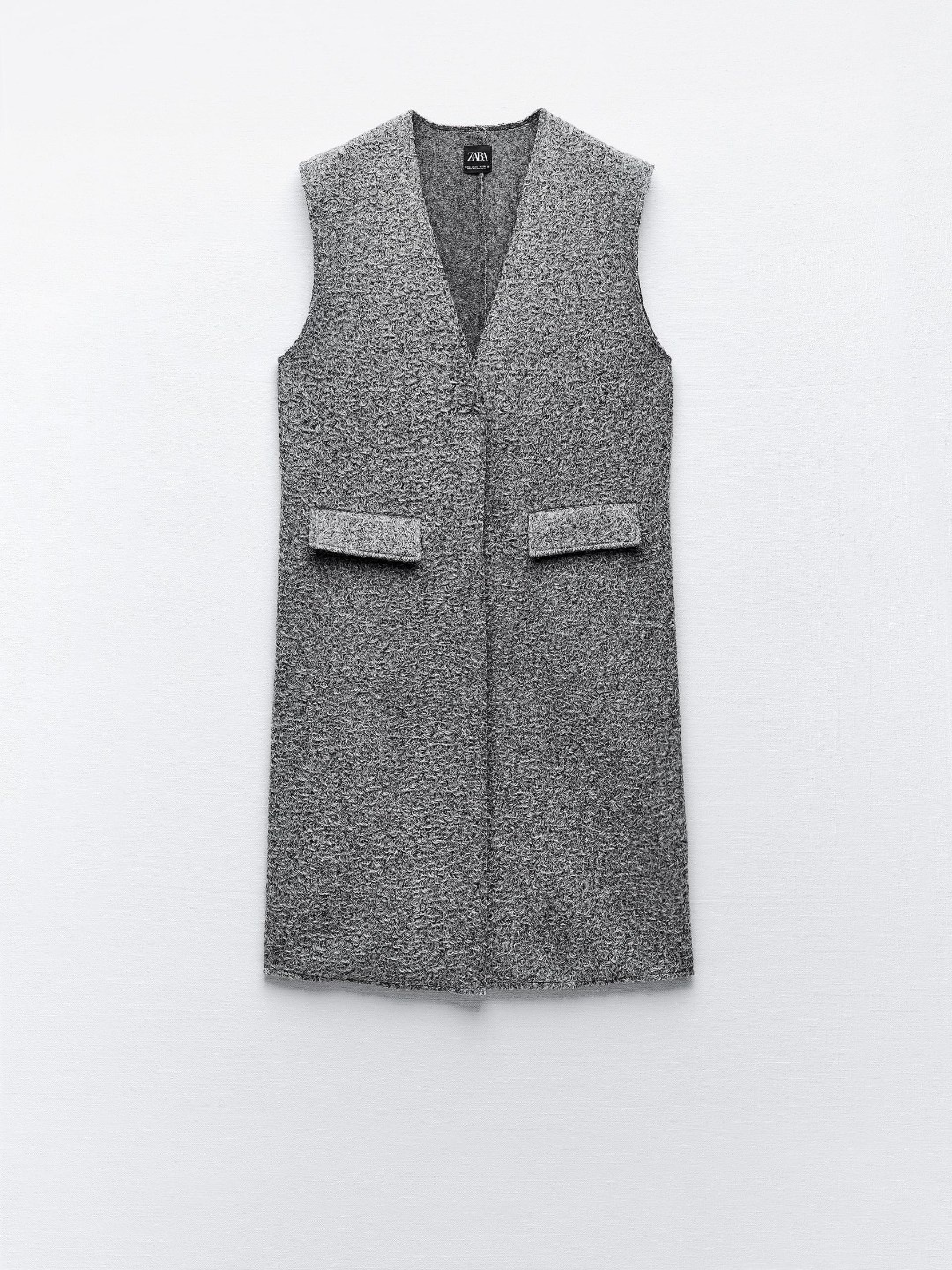 

ZARA Women Grey Waistcoat