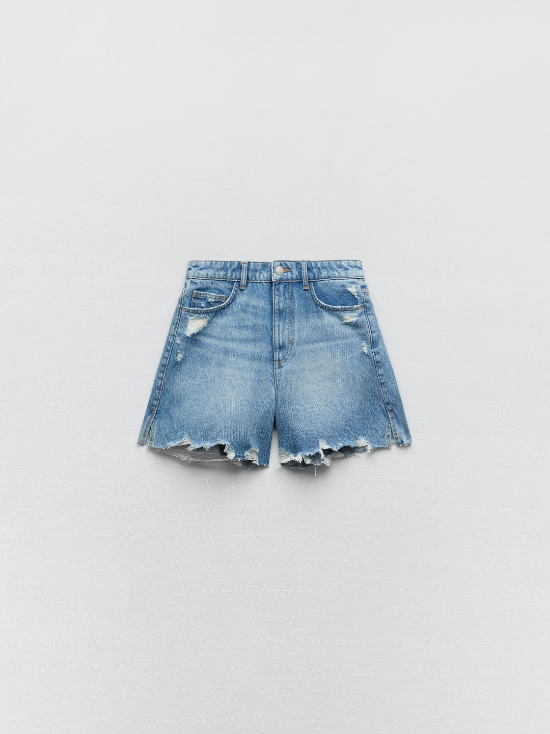 

ZARA Women Blue Shorts