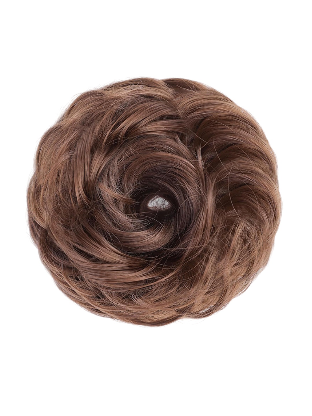 

D-Divine Halo Bun Curly Hair Extension - Brown